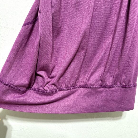 Lululemon Let It Loose Tank Top Cutout Workout Top Built In Bra Purple size 6 - Picture 4 of 12